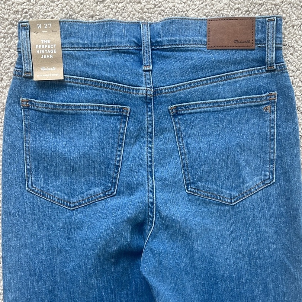 MADEWELL The Perfect Vintage Jean NWT Size 27 - Picture 5 of 12